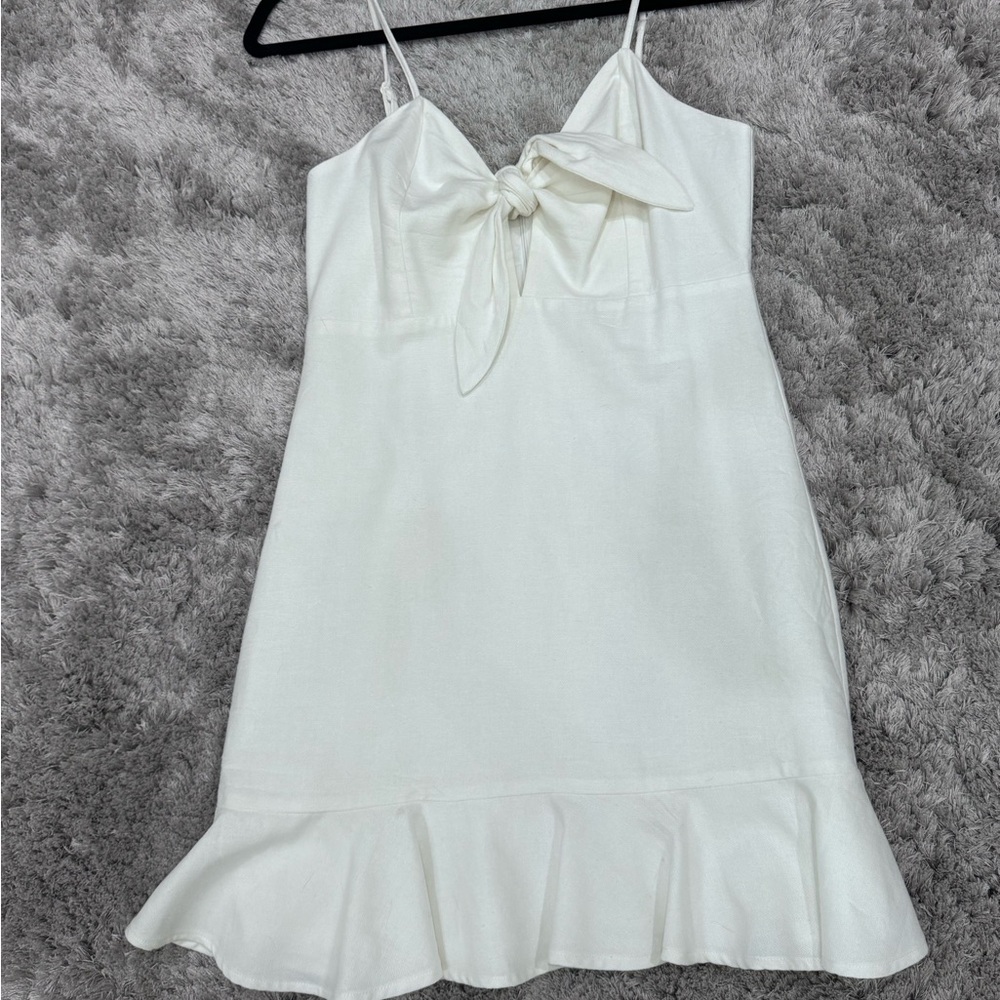 After Market White Dress